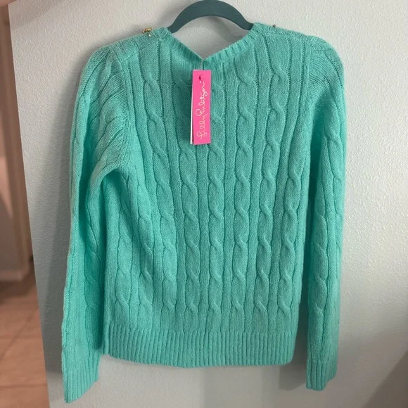Lilly Pulitzer Dario Sweater in Surf Blue!